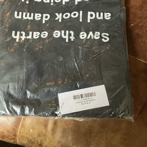 Reformation Black Finnian Dress S - Picture 2 of 2